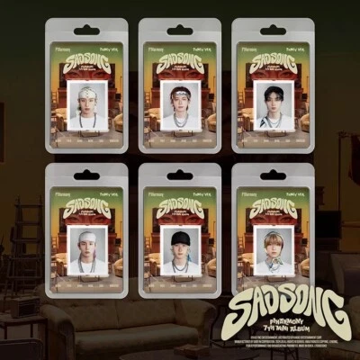 P1HARMONY SAD SONG 7th Mini Album PLVE Ver/Fancy+ID Foto+Holder+2Foto Karte+GIFT - Bild 1 von 4