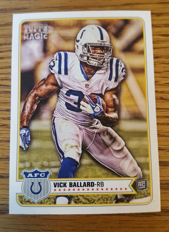 Vick Ballard RC 2012 Topps Magic Colts Card #152  *817* - Image 1 of 1