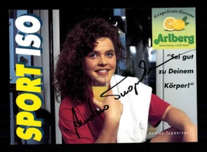 Andrea Tagwerker Autogrammkarte Original Signiert Rodeln + A 211165 - Picture 1 of 2