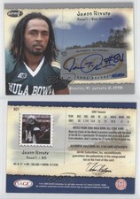 2008 SAGE Aspire Hula Bowl Auto Silver /250 Jason Rivers #H21 Rookie Auto RC