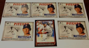 5-2008 SP Legendary Cuts #26 AND 1-2008 Bowman #5 Daisuke Matsuzaka Red Sox - Picture 1 of 8