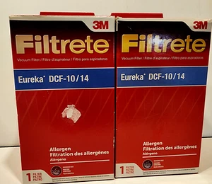 3M Filtrete Eureka DCF-10/14 Vacuum Filter 430 Series 67800D Pack of 2 - NIP - Picture 1 of 4