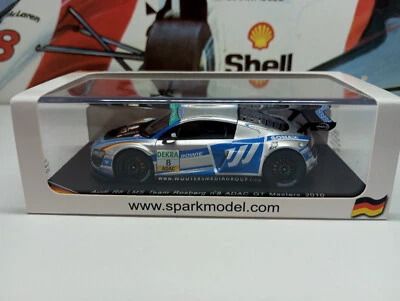 SPARK - AUDI R8 LMS TEAM ROSBERG ADAC GT MASTERS 2010 1/43 SCALE MODEL CAR SG008 - Image 1 of 4