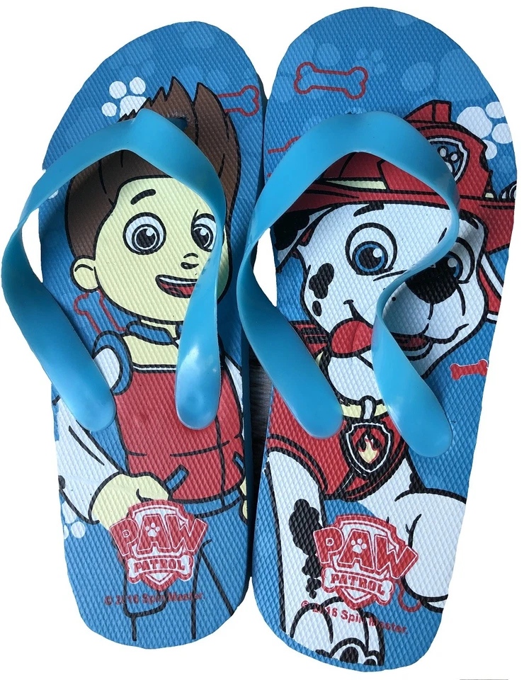 Paw Patrol Flip Fops Característica Ryder Y Marshall - Imagen 1 de 1