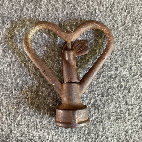 Vintage Cast Iron Sprinkler Head For A Figural Lawn Sprinkler Antique Cover