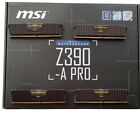 Msi Z390-A Pro, Lga 1151, Atx Intel Motherboard With 32Gb Of Ram Included