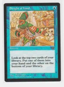 MTG ~ 1x Sleight of Hand ~ PORTAL II ~ M/NM - Picture 1 of 1