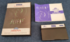 Sega Master System Game Alien 3 boîte avec manuel
