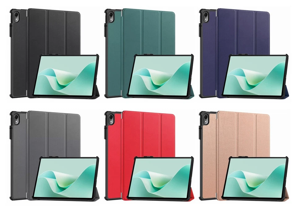 Tablet Case [Select Model] - Leather Flip Case Protective Cover with Stand D02KP - Image 1 of 1