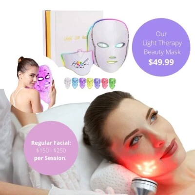 7 Color LED Photon Light Therapy Facial Mask ***(BRAND NEW)*** - Image 1 of 4