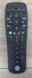 GE TELECOMANDO TV universale 1236A-P12025 TV via cavo DVD On Off volume Play Stop - Foto 1 di 9