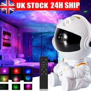 Astronaut Galaxy Projector Starry Star Sky Night Light Nebula Remote Projection - Picture 1 of 15