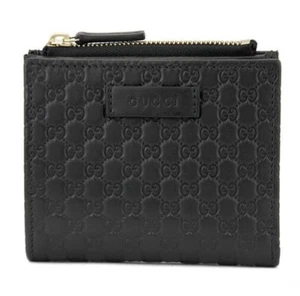 NEW Gucci 449396 Women's Wallet Black Japan - Picture 1 of 9