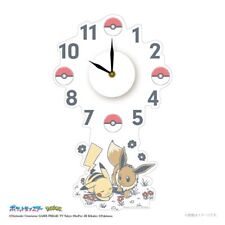 toyo case Pokémon wall clock sticker easy application W29 x H41cm (02 Bulbasaur,