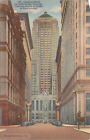 Linen Pc * Chicago Illinois La Salle Street Board Of Trade Tower 1940S