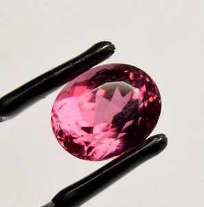 RARE 5.90ct PINK TOURMALINE OVAL GEMSTONE - Picture 1 of 11