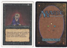 Mind Twist #1 - HP+  - MTG-magic - Unlimited Set -