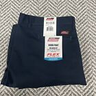 Dickies Navy Blue Straight Leg Relaxed Fit Flex Work Pants Mens Size 42x32 NWT