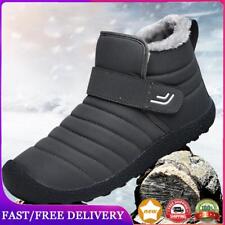 Waterproof Snow Boots Anti-Slip Ankle Boots Outdoor Cotton Shoes (Grey 41) AU