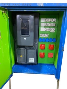 Elektra Tailfingen Baustromverteiler Baustromkasten mit Zählerplatz 49080 - Bild 1 von 7