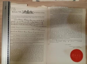 TITRE D'INVENTION d'Albert Dillemann - Foto 1 di 2