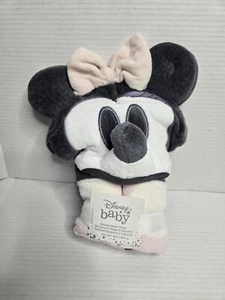 New Minnie Mouse Disney Baby Hooded Swim Bath Beach Towel Kid's Swimwear - Picture 1 of 4
