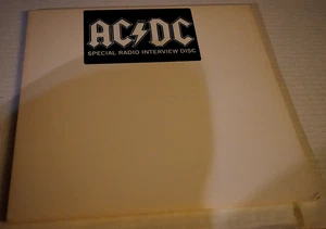 Ac/dc Rare Radio Interview With Cue Sheet 1983 Lp Atlantic PR 562 Record Nm-/Nm - Picture 1 of 9