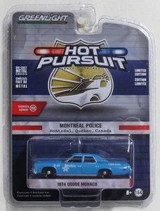 Greenlight Hot Pursuit 1974 Dodge Monaco Montreal Police - Picture 1 of 1