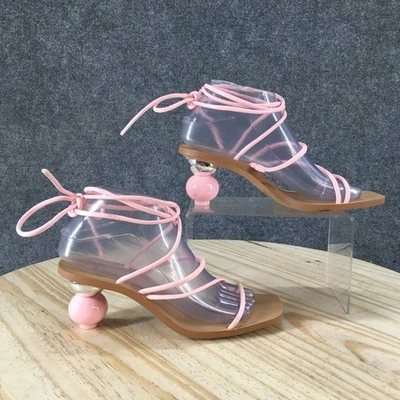 INC International Concepts Gladiator Mujer 7.5 M Cuero Sintético Rosa Chedel NUEVO Foto 1 de 4