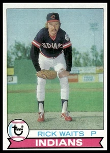 1979 Topps #484 Rick Waits Cleveland Indians NM+ - Picture 1 of 2