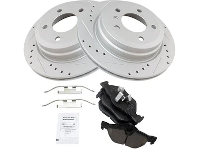 Kit de pastillas de freno y rotor trasero para BMW 328i xDrive 2009-2013 19739RGMZ 2010 2011 Foto 1 de 2