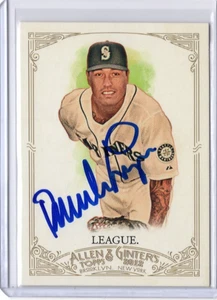 BRANDON LEAGUE MLB 2012 Topps Allen & Ginter Auto Autographed Signed #44 Card - Picture 1 of 2