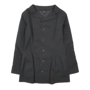 17Aw Y'S Yohji Yamamoto Wool Gabardine Tailored Jacket Uncon - Picture 1 of 7