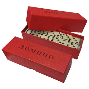 Dominospiel in Karton Domino Spiel - Bild 1 von 1