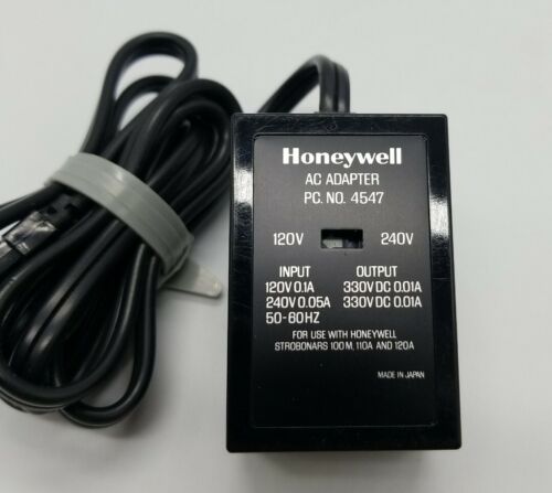 Vintage Honeywell Strobonar AC Adapter #4547 120V / 240V for 100M 110A & 120A