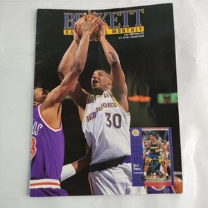 Beckett Basketball Card Monthly June 1992 Billy Owens Golden State Warriors Gift - Imagen 1 de 10
