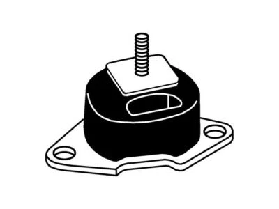 For 1987-1989 GMC R2500 Transmission Mount 39659VDBN 1988 - Image 1 of 2