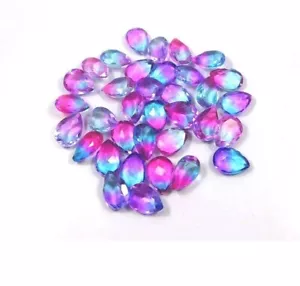 352 Cts. Facettiertes Konvolut Multi Turmalin Quarz Hydro 35 Stück Edelstein MRM4721 - Bild 1 von 2