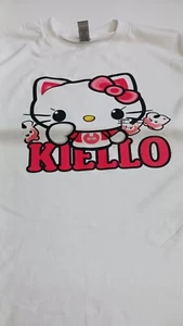 women's dtf Transfers White Tshirt Size M - Picture 1 of 8