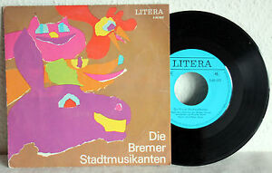 7" Vinyl Brüder Grimm - DIE BREMER STADTMUSIKANTEN 