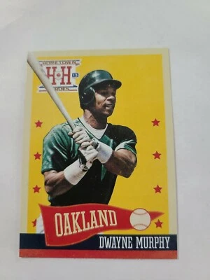 2013 Panini Hometown Heros Baseball Card Dwayne Murphy 110 - Image 1 of 2