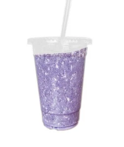 20 Oz. Crystalclear Pet Plastic Cold Cups Beverage Cups With Flat Lids With Stra - Picture 1 of 9