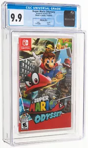 Super Mario Odyssey CGC 9.9 A++ Graded Nintendo Switch Like VGA WATA - Picture 1 of 2
