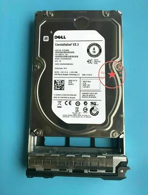 529FG 0529FG Dell 4TB 7.2K 6G 128MB Cache 3.5" SAS HDD Hard Drive ST4000NM0023 - Image 1 of 4