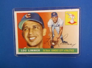 1955 Topps Baseball #54 Lou Limmer EX - Imagen 1 de 2