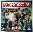 Hasbro Monopoly Jurassic Park Sound FX Edition Board Game FAST FREE SHIPPING NEW