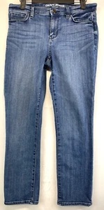 DKNY Jeans - Womens Size 4 - Soho Crop - Blue - Stretch - Distressed (1551) - Picture 1 of 22