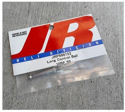 Helicóptero vintage RC JR JRP996152 bola de control largo vibra 50 vibra 90SG Foto 1 de 2