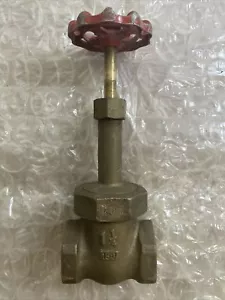 Vintage WALWORTH 11  1-1/4” Gate Valve! 150 - Picture 1 of 6