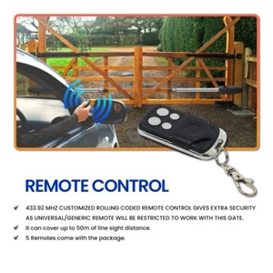 RF Remote control for SAMITU Branded Gate Opener only not universal - Picture 1 of 1